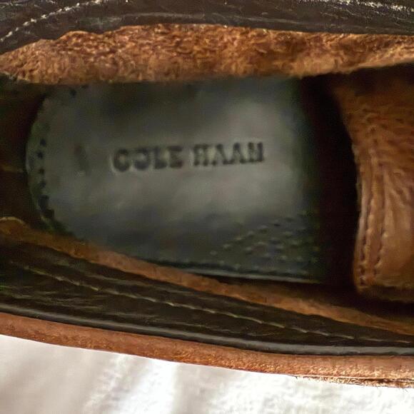 COLE‎ HAAN Charles Brown Leather Mens Comfort Chukka Boots, 10 main image 7